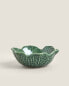 Фото #2 товара Leaf trim earthenware bowl