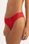 Фото #5 товара Fall In Love Yılbaşı Temalı Kırmızı Dantel Brazilian Slip Külot