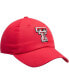 Фото #2 товара Men's Red Texas Tech Red Raiders Primary Logo Staple Adjustable Hat