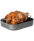 Hard Anodized Aluminum Nonstick Roaster with Rack & BONUS Carving Set