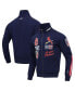 Фото #1 товара Men's Navy St. Louis Cardinals Fast Lane Full-Zip Track Jacket