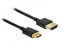 Фото #2 товара Провод HDMI-A/HDMI Mini-C Delock 3 м - 3 м - HDMI Type A (Стандартный) - HDMI Type C (Мини) - 3840 x 2160 пикселей - 3D - Черный