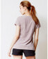Фото #2 товара Women's Airy Mile Laser Cut Mesh Top for Women