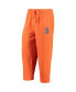 Фото #2 товара Men's Orange, Heathered Charcoal Distressed Syracuse Orange Meter Long Sleeve T-shirt and Pants Sleep Set