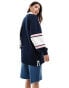 Фото #6 товара Tommy Jeans colorblock rugby shirt in navy