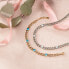 Charming steel necklace with Poetica SAUZ27 crystals