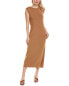 Фото #1 товара Stateside Luxe Jersey Boatneck Midi Dress Women's