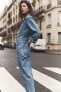 Фото #3 товара Платье джинсовое с длинным рукавом ZARA Z1975