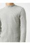 Фото #3 товара Свитер Koton Ribbed Crewneck Cotton Grey