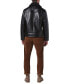 ფოტო #2 პროდუქტის Men's Cadman Faux Leather Fleece-Lined Aviator Jacket