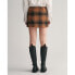 Фото #2 товара GANT Checked Wool Short Skirt