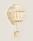 Rattan balloon screen ceiling lamp