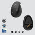 Фото #10 товара Logitech Lift Vertical Ergonomic Mouse for Business - Left - Left-hand - Vertical design - Optical - RF Wireless + Bluetooth - 4000 DPI - Graphite