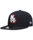 Men's Navy New Hampshire Fisher Cats Authentic Collection Team Alternate 59FIFTY Fitted Hat Синий, 7 - фото #2