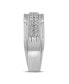 Фото #3 товара Men's Diamond (1/2 ct. t.w.) Ring in 10K Gold