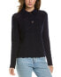 Фото #1 товара Vince Lace Stitch Polo Wool & Cashmere-Blend Sweater Women's