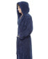 Men's Thick Full Ankle Length Hooded Turkish Cotton Bathrobe