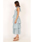 ფოტო #2 პროდუქტის Raphael Tiered Midi Dress