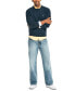Фото #4 товара Men's Authentic Loose-Fit Rigid Denim 5-Pocket Jeans