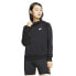 Фото #3 товара Женская черная толстовка с длинным рукавом и объемным воротником Nike
