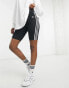 Фото #1 товара adidas Originals adicolor three stripe high waisted legging shorts