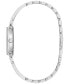 ფოტო #2 პროდუქტის Women's Marc Anthony Modern Diamond Accent Stainless Steel Bangle Bracelet Watch 26mm