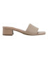 Фото #2 товара Women's Casala Square Toe Slip-On Dress Sandals