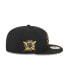Фото #6 товара Men's Black Chicago White Sox 2024 Armed Forces Day On-Field 59FIFTY Fitted Hat