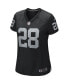 Фото #4 товара Women's Josh Jacobs Las Vegas Raiders Game Jersey