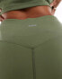 Фото #4 товара ASOS 4505 Curve Icon 8 inch soft touch legging short in khaki