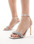 Фото #1 товара Steve Madden – Entice-R – Verzierte Sandaletten in Silber