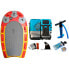 SAFE WATERMAN Sled Rescue 6´0´´ Inflatable Paddle Surf Set yellow / red, 182.9 cm - фото #1