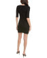 Фото #2 товара Ganni Melange Cutout Mini Dress Women's