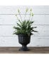 Фото #2 товара Outdoor Classic Urn, Flower Planter/Pot, Plastic, Black, 14" (Pack of 1)