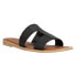 TOMS Seacliff Slide Womens Black Casual Sandals 10015122T