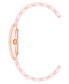 Фото #2 товара Часы и аксессуары Anne Klein женские керамические кварцевые розовые, 23мм