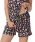 Women's Printed Tank Top with Shorts Pajama Set, 2-Piece