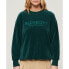 Фото #1 товара SUPERDRY Velour Graphic Boxy Crew sweatshirt