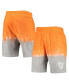 ფოტო #1 პროდუქტის Men's Tennessee Orange, Gray Tennessee Volunteers Tie-Dye Shorts