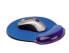 Фото #2 товара ROLINE Silicon Mousepad with Wristrest - transparent blue - Blue