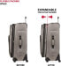 Фото #4 товара SwissGear Spinner/Pewter 25", Pewter colour, Checked-Medium 25-Inch, Sion Softside Expandable Luggage