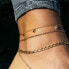 Фото #2 товара Цепь для ног "Минималистичная" с покрытием золотом Sif Jakobs SJ-A12032-SG