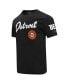 Men's Black Detroit Pistons 2023 City Edition T-shirt