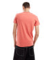 Фото #4 товара AllSaints Tonic short sleeve crew neck t-shirt in orange