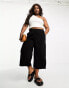 Фото #4 товара Vero Moda Curve culotte trousers in black