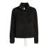 No Boundaries Juniors Plush Sweater Women's Black Quarter Zip Mock Neck XXXL 21