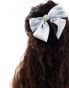 SUI AVA moondust bow hair clip in blue