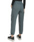 ფოტო #2 პროდუქტის Women's Knit Twill Cargo Pants