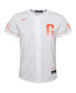 ფოტო #3 პროდუქტის Big Boys White San Francisco Giants City Connect Replica Jersey