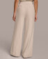 Фото #2 товара Donna Karan Women's Pleated Wide-Leg Pants